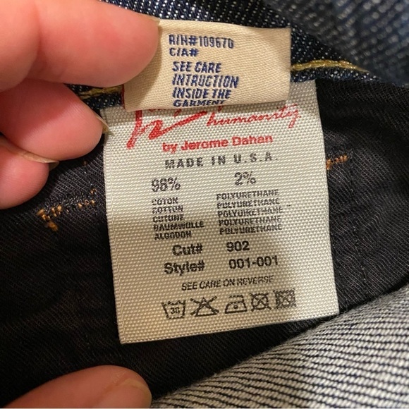 Citizens of Humanity Kelly Low Rise Stretch Boot Cut Jeans Y2K - Picture 13 of 14